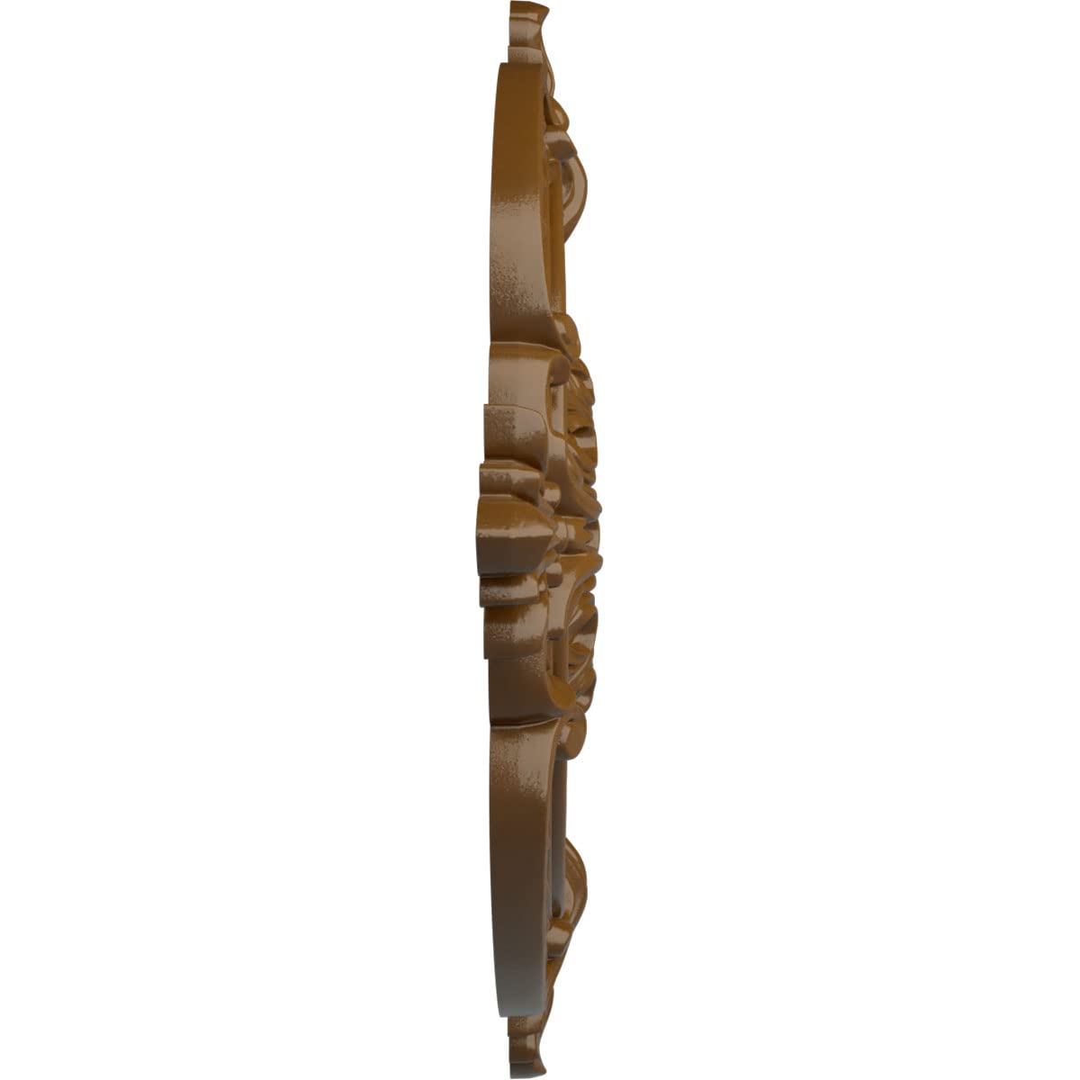Ekena Millwork Cm28Bestf Benson Classic Ceiling Medallion, 28 3/8''Od X 3 3/4''Id X 1 5/8''P, Hand Painted Smokey Topaz