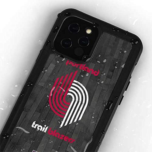 Skinit Waterproof Phone Case iPhone 12 Pro Max NBA Portland Trail Blazers Hardwood Classics Grey
