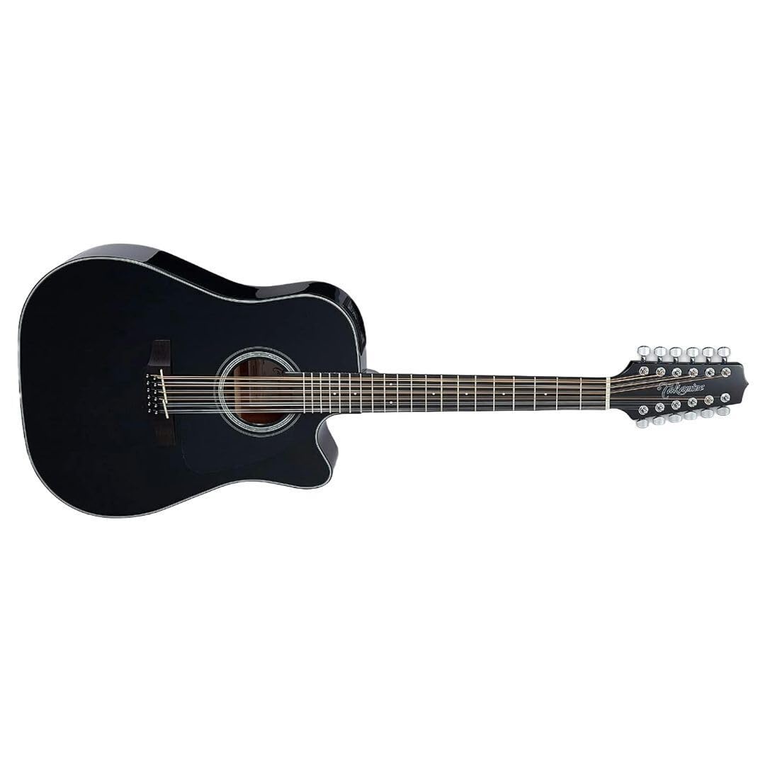 Takamine Gd30Ce 12 12 String Acoustic Electric Guitar   Black
