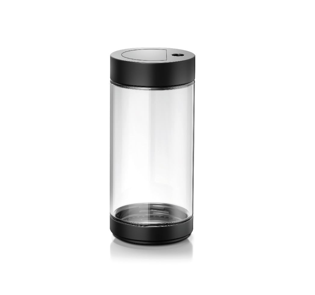Bosch Glass Milk Lidded Container for 800 Series VeroCafe, Replacement Part for Espresso Machine - 26 Oz, Dishwasher safe, Secur