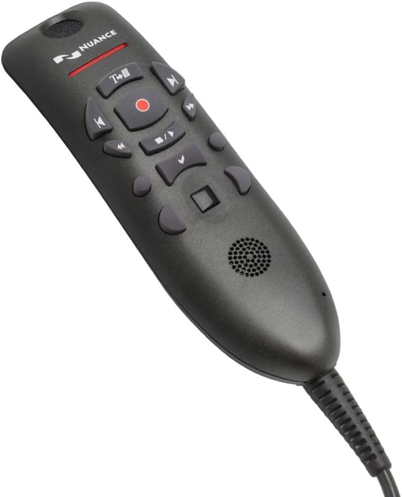 Nuance Communications 0Powm3N9 E01 Nuance Powermic Iii Microphone; Mono; 20 Hz To 16 Khz; Wired; 9 Ft Cord;