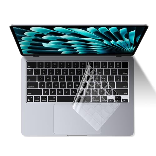 Eoocoo Keyboard Cover For 2025 20242021 M4 M3 M2 Macbook Air 13.6Inch 15Inch A3240 A3113 A2681 A3241 A3114 A2941,Pro 14Inch 16Inch M4 M3 M2