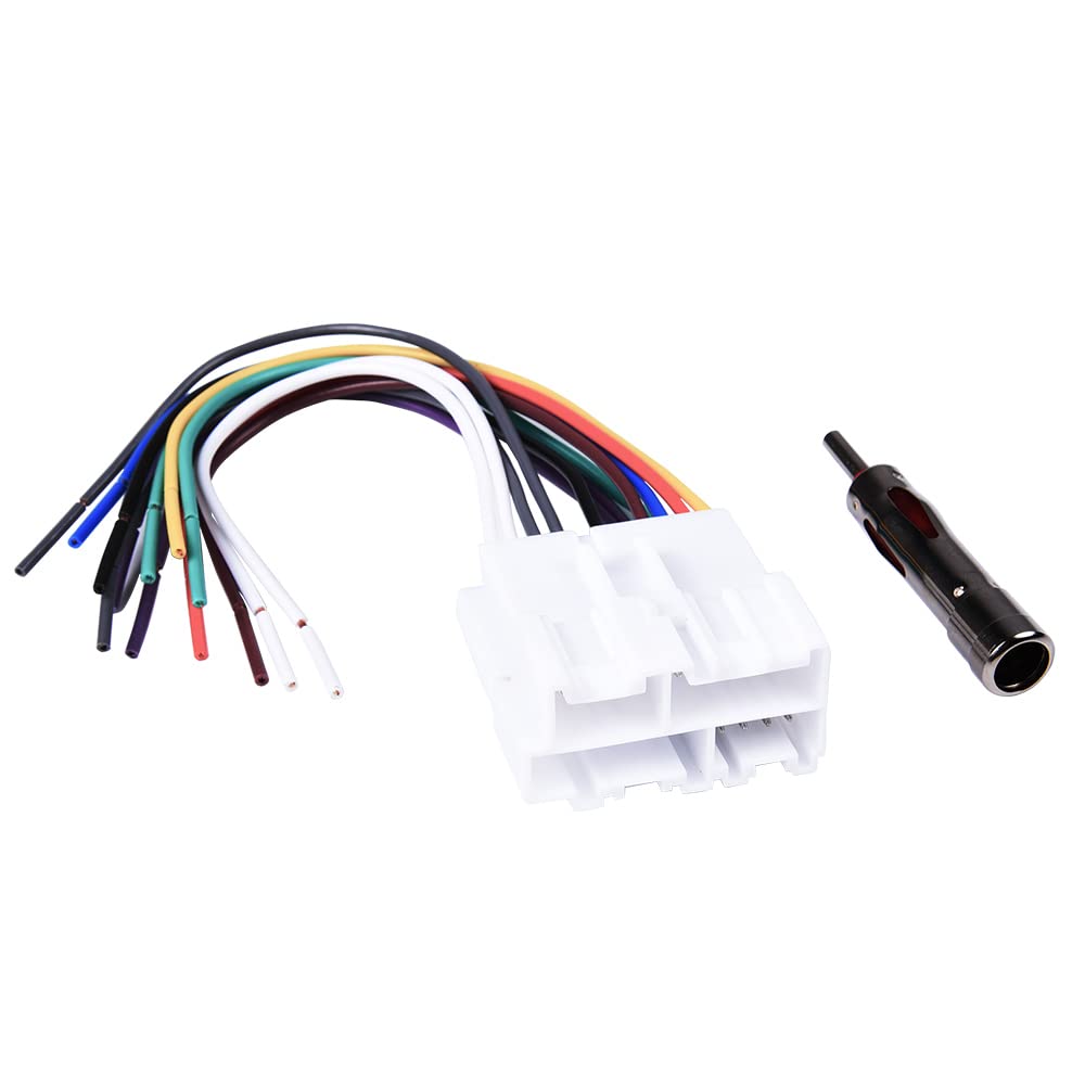 G Plus Trucks Car Stereo Radio Dash Kit Antenna Harness Blue Compatible With Chevy Crew Cab Dually 1992 1994 Gmk333Bu,Metra 99 3