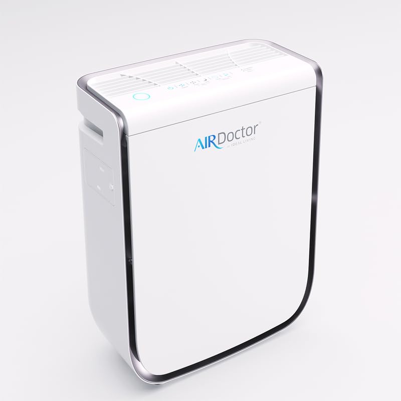 Airdoctor Ad2000 Air Purifier For Small & Medium Rooms And Small Bedrooms. 3 Stage Filtration With Pre Filter, Ultrahepa, Carbon