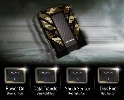 Adata Hd710Mp 2Tb Ext Hdd   Camoflage,Ahd710Mp 2Tu31 Ccf