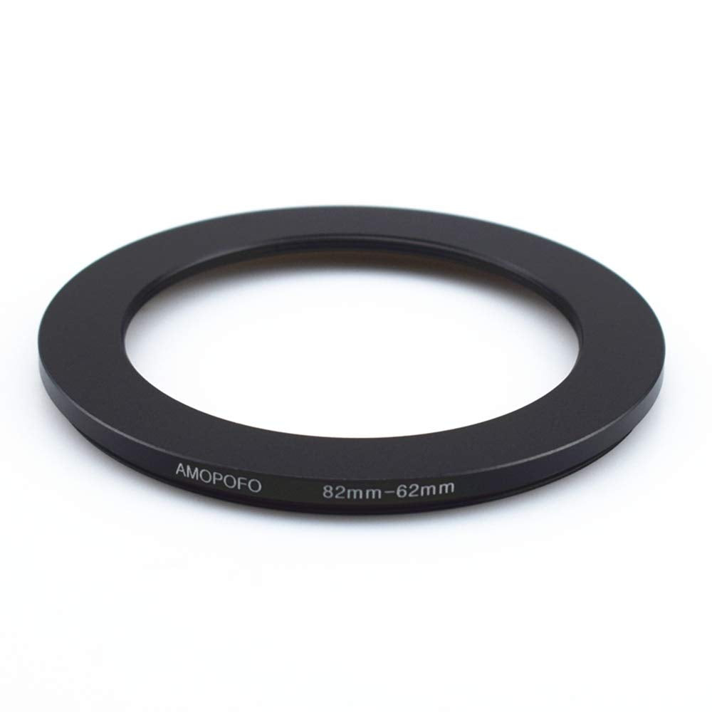 82 To 62Mm Metal Ring/82Mm To 62Mm Step Down Rings Filter Adapter For Uv,Nd,Cpl,Metal Step Down Rings,Compatible With All 82Mm Camera Lenses & 62Mm Accessories