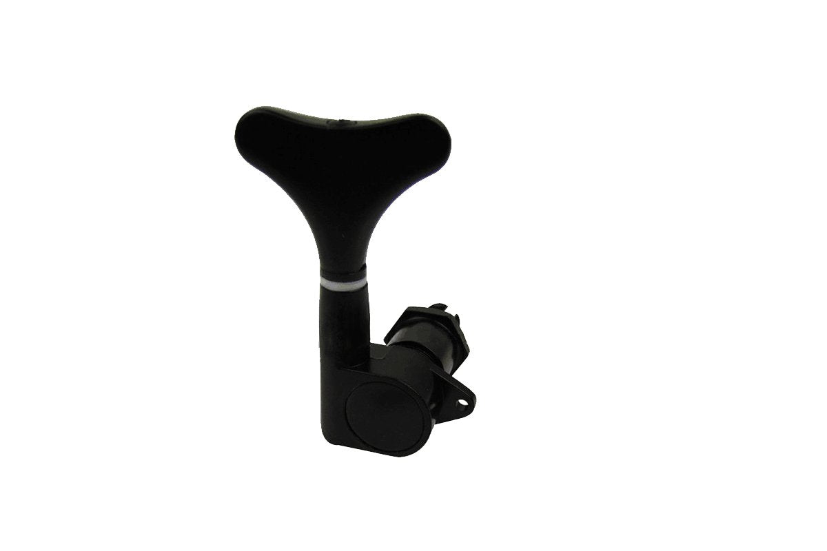 5Pc Bass Tuning Pegs Tuners Machine Heads For 5 String Guitar Sealed 2L3R Keys Black