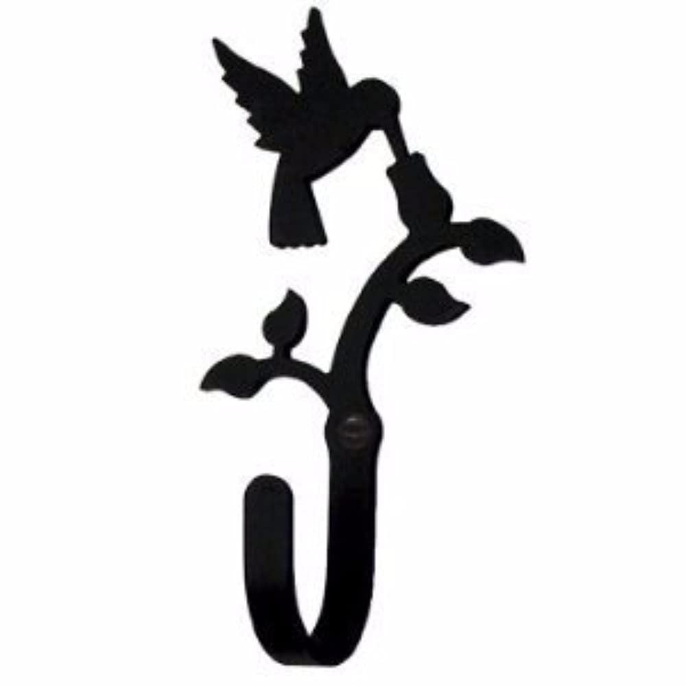 Village Wrought Iron Soccer Player Wall Hook Decorative Small
