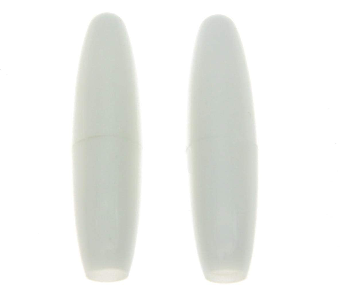 KAISH 2pcs White 5mm ST Strat Guitar Tremolo Trem Arm Tip Whammy Bar Cap for Stratocaster