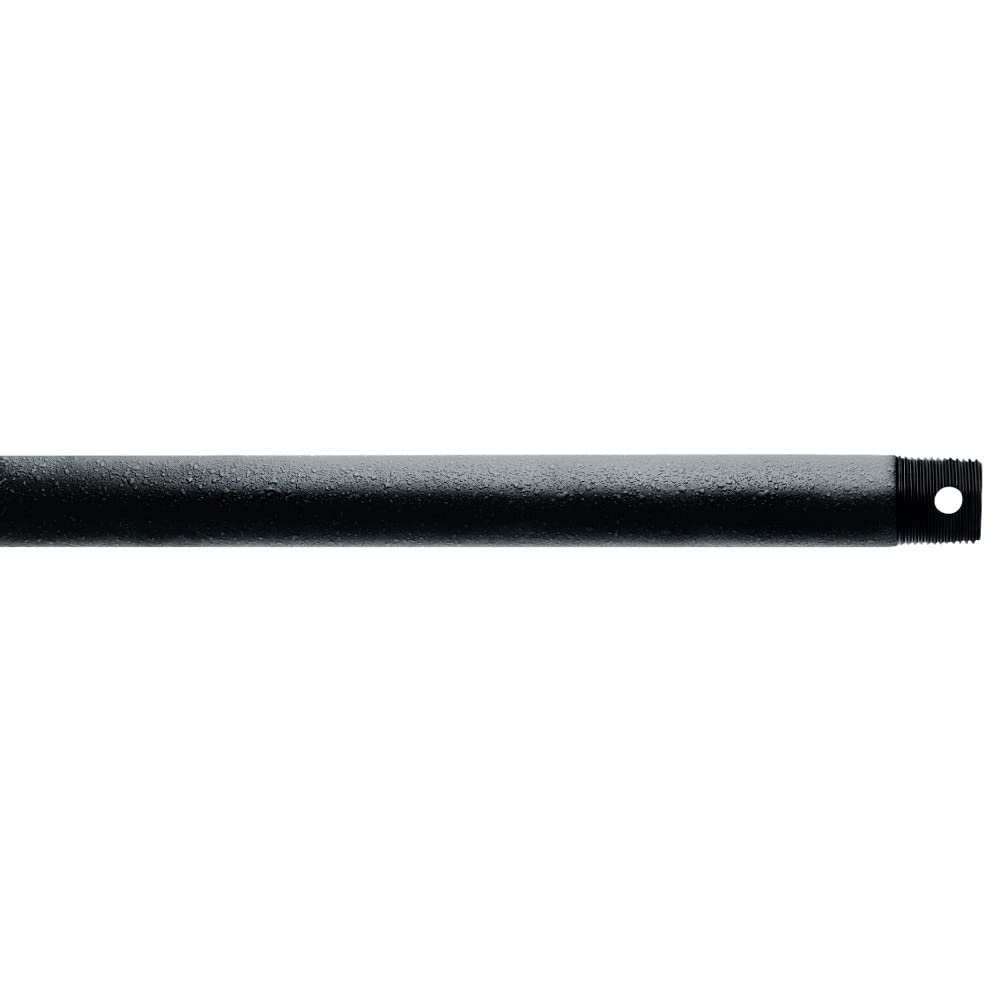 Kichler 360002Dbk Accessory Fan Down Rod 24 Inch, Distressed Black