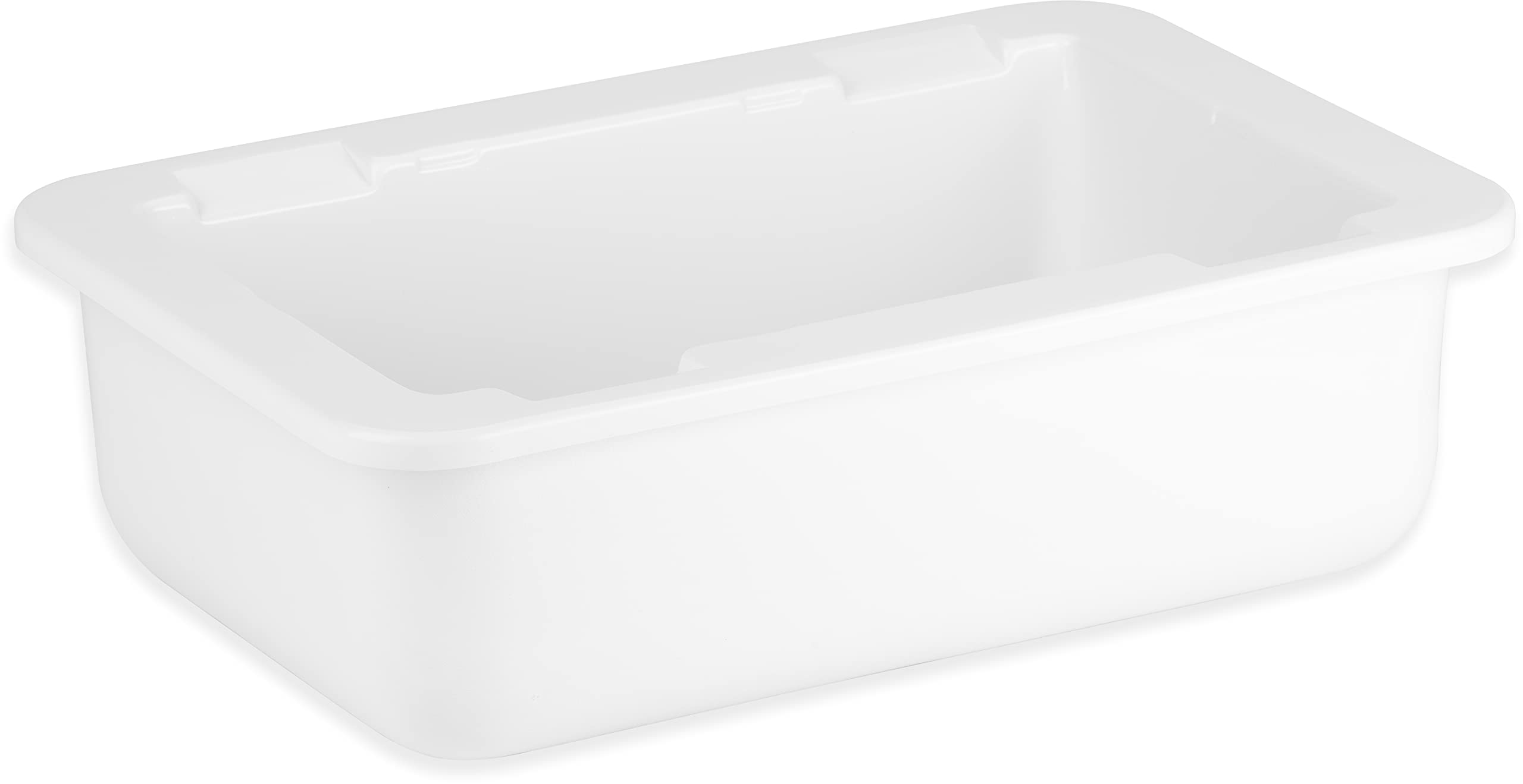 Carlisle Foodservice Products Cm104202 Coldmaster Full Size Insulated Cold Pan Holder, 24.1 Quart Capacity, 6 Deep, White