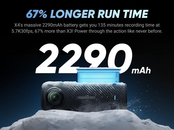 Insta360 X4 Motorcycle Bundle- 8K Waterproof 360 Action Camera With 1/2 48Mp Sensors, 8K 360 Hdr Video, |Includes Motorcycle Bun