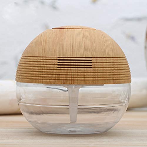 Water Based Air Revitalizer Purifier Odor Remover Humidifier Aromatherapy Air Cleaner (Silver)