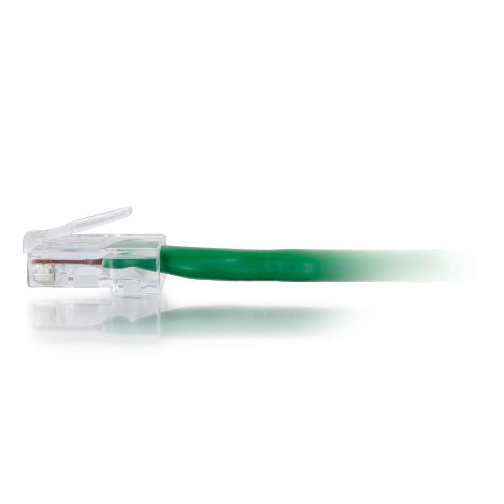 C2G 00964 Cat6 Cable   Non Booted Unshielded Ethernet Network Patch Cable, Green (6 Inch)