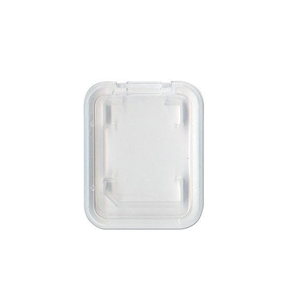 Etech Collection Clear Plastic Sd/Sdhc/Sdxc/Secure Digital Memory Card Case Holder Compatible For Sandisk/Kingston/Transcend/Sam