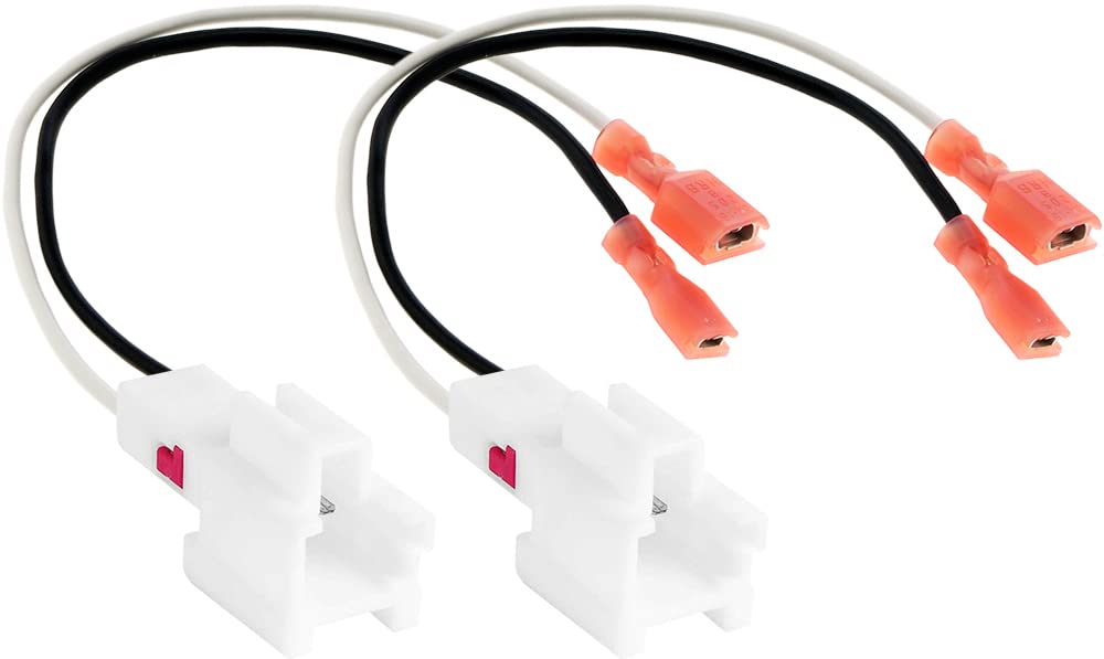 Kicker Speakers 6.5 Inch For Hyundai Elantra 2011-2016 Upgrade Kit - 4 Pack Of Ds Series With Adapters And Harness, Coaxial 6 1/