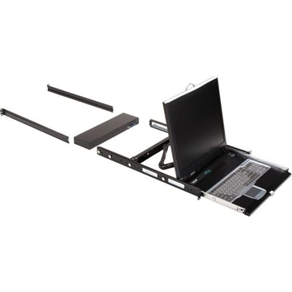19 LCD CONSOLE DRAWER WITH 8-PORT KVM SWITCH, GSA, TAA~BLACK BOX~48332~0~9~0~1184.11~1749.99~0~0~Y~0~Y~0~1184.11~0~ ~0~002057146