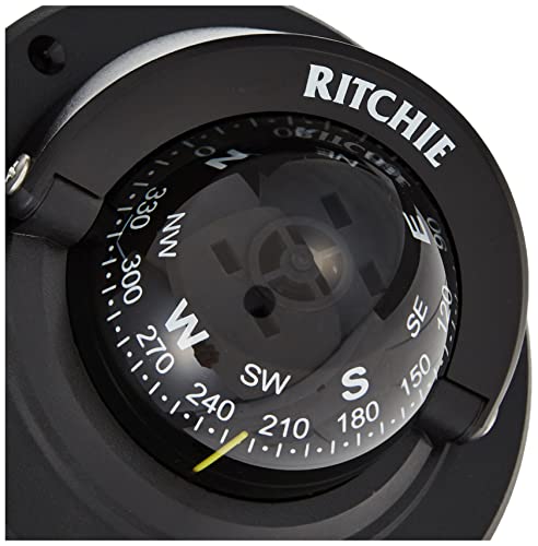 Compass, Flush Mount, 2.75 Dial, Black