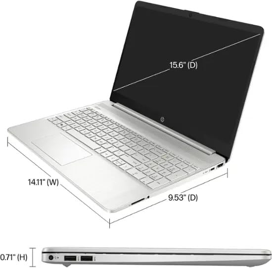 Hp Business Laptop - 15.6'' Touchscreen Display, Intel Core I3-1215U, 16Gb Ram, 512Gb Ssd, Intel Uhd Graphics, Wifi, Bluetooth,