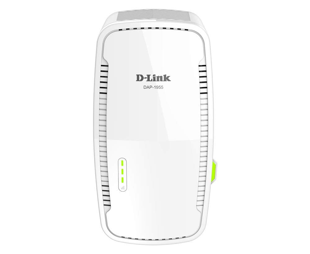 D Link Dap 1955 Us, Wifi Range Extender Mesh Gigabit Ac1900 Dual Band Plug In Wall Signal Booster Wireless Or Ethernet Port Smar