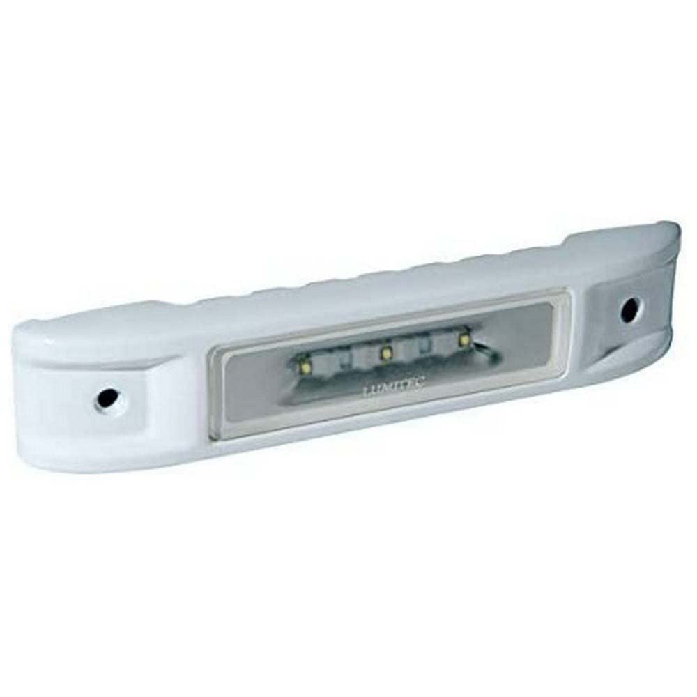 Lumitec Ibiza Utility Light White Finish White/Blue Led'S,WBLITB077Y86D4D