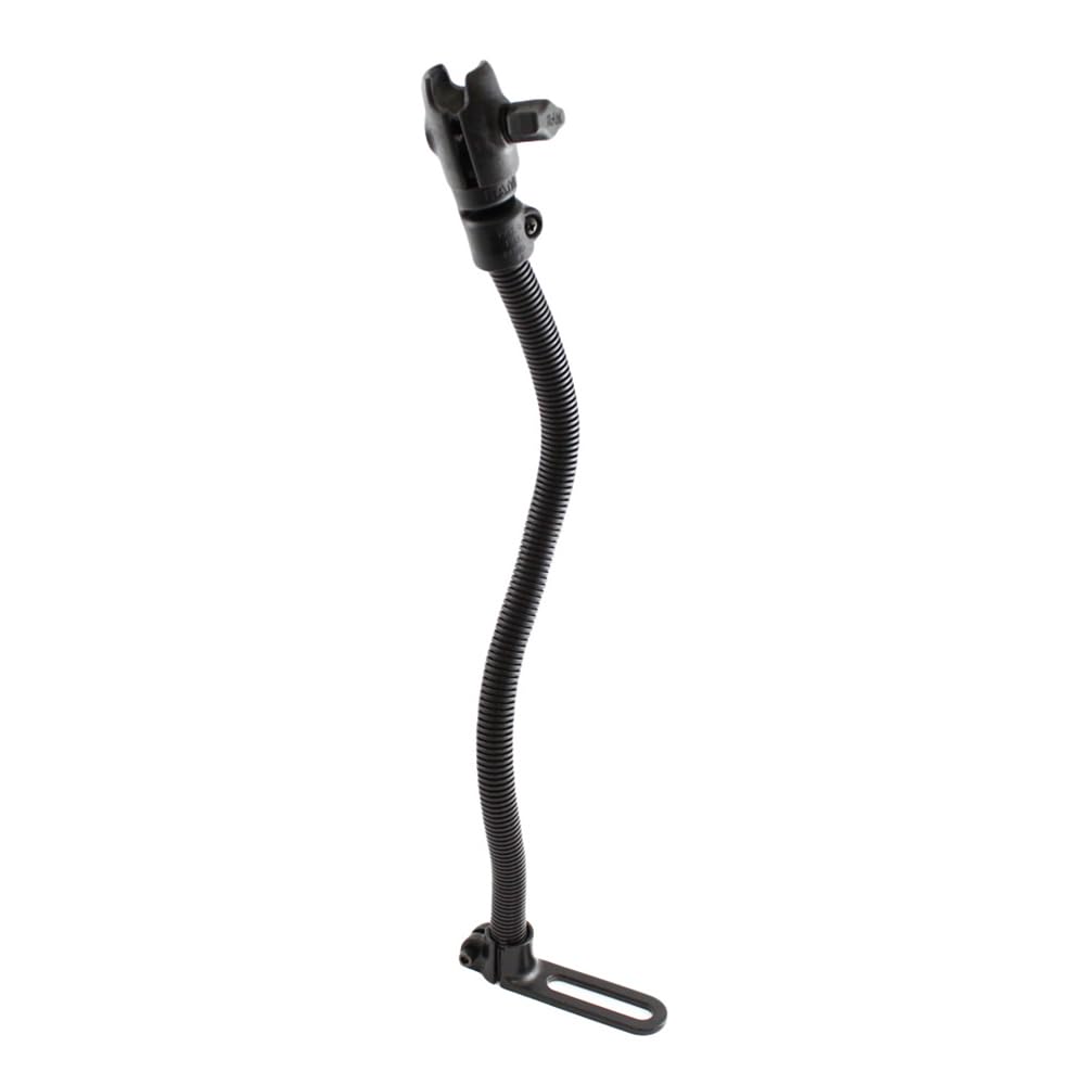 Ram Mounts Ram B 316 1U Pod I Vehicle Mount With 18'' Rod And Socket Arm Compatible With Ram B Size 1'' Ball Components