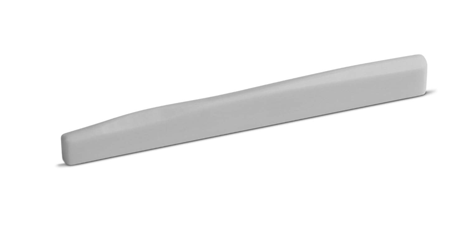 Bone Saddle   Fits Some Post 2009 Taylor Guitars   Wave Style Compensation   9 Mm Height
