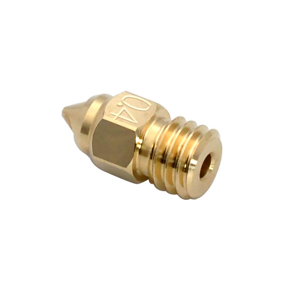 4Pcs Cr 6 Se Mk Brass Nozzle Upgrade 0.25 0.4 0.6 0.8Mm For 1.75Mm Cr6 Se/Max, Cr 5 Pro, Cr 10 V2 Cr10 Ender 3 V2 Ender 5 Ender