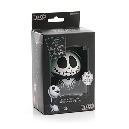 Bitty Boomers Disney: Tim Burton'S The Nightmare Before Christmas   Jack Skellington   Mini Bluetooth Speaker