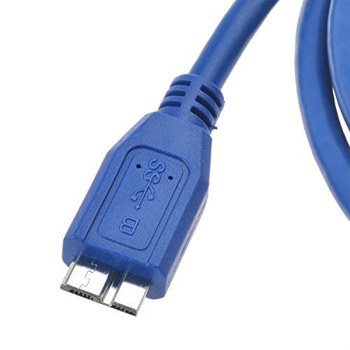 Pwron Usb 3.0 Cable For Western Digital Wd Essential 500Gb 750Gb 7550Gb 1000Gb 1Tb 2Tb 3Tb 4Tb External Hard Disk Drive Hardrive