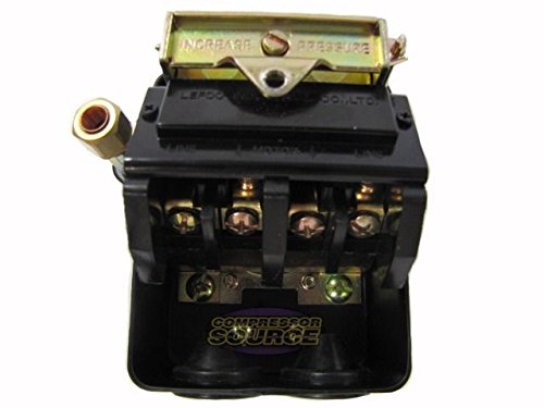 Lefoo 22 Amp 145 175 Psi Air Compressor Pressure Switch Control W/All Metal Housing