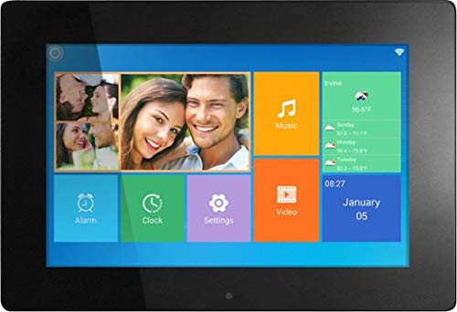 10In Wifi Touchscreen Digital Photo Frame W/16Gb Mem