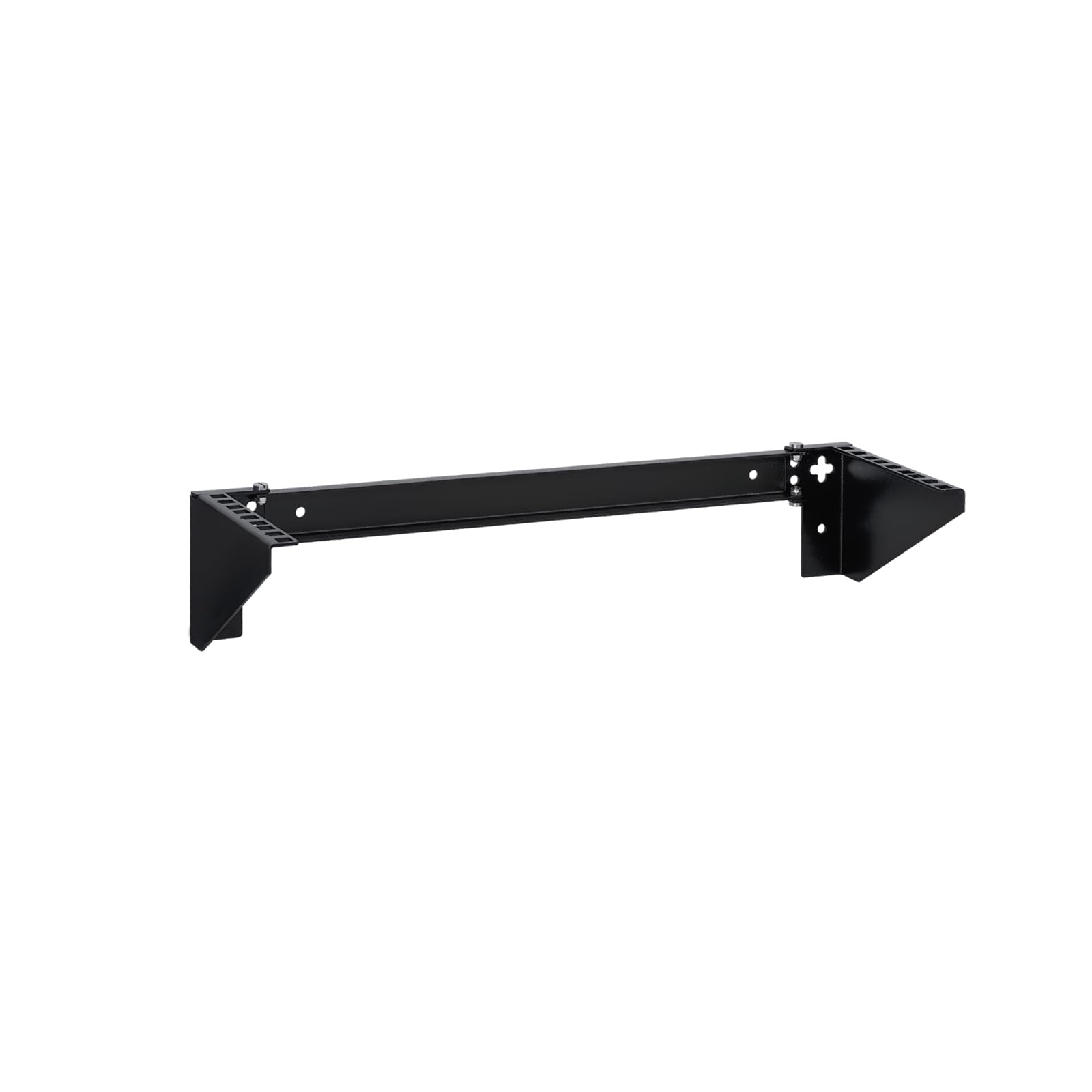 Rackpath 3U Vertical Wall Mount Rack   Heavy Duty 125Lbs Capacity Vertical Mounting Bracket (3U)