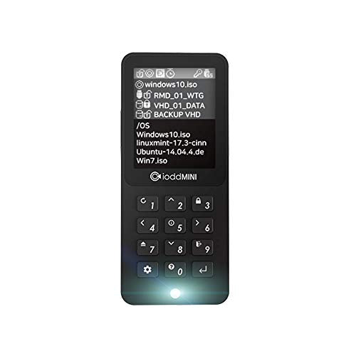 Iodd Mini Usb 3.0 256 Bit Secure Encrypted Ssd Drive (256Gb)