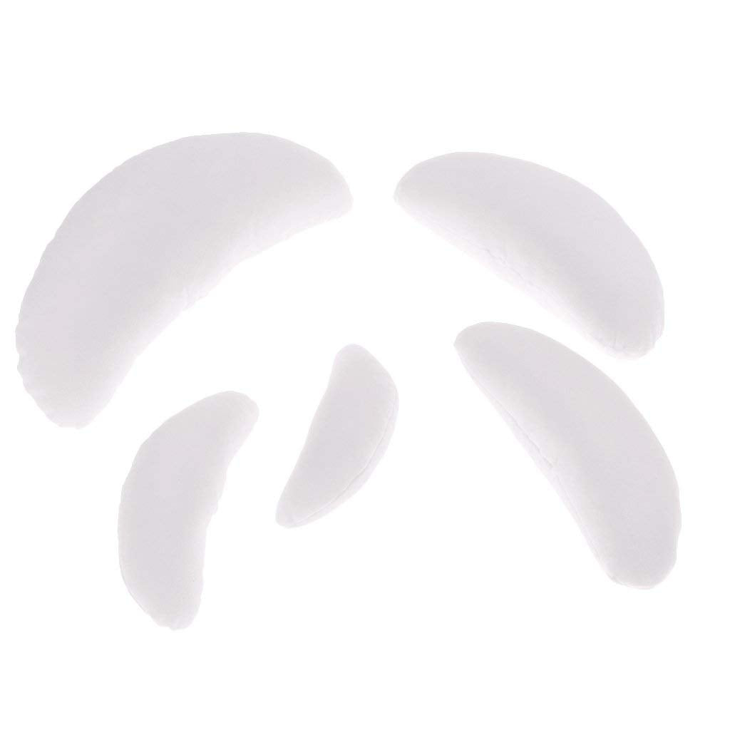 5Pcs Newborn Baby Photography Props Moon Pillow Posing Props Newborn Basket Filler Fotografia   White