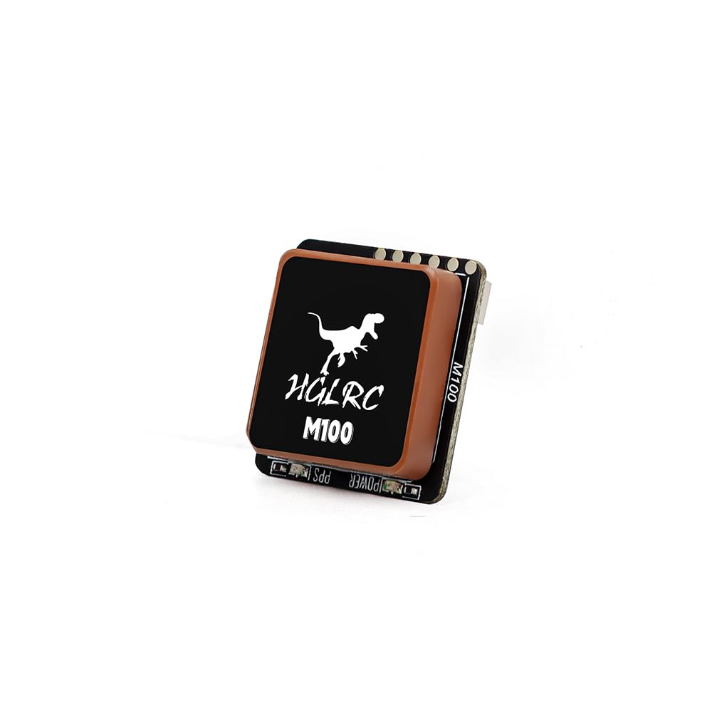 Hglrc M100 5883 Gps Compass Module, Upgraded 10Th Generation Chip Compatible With Fpv Fixed Wing Uav