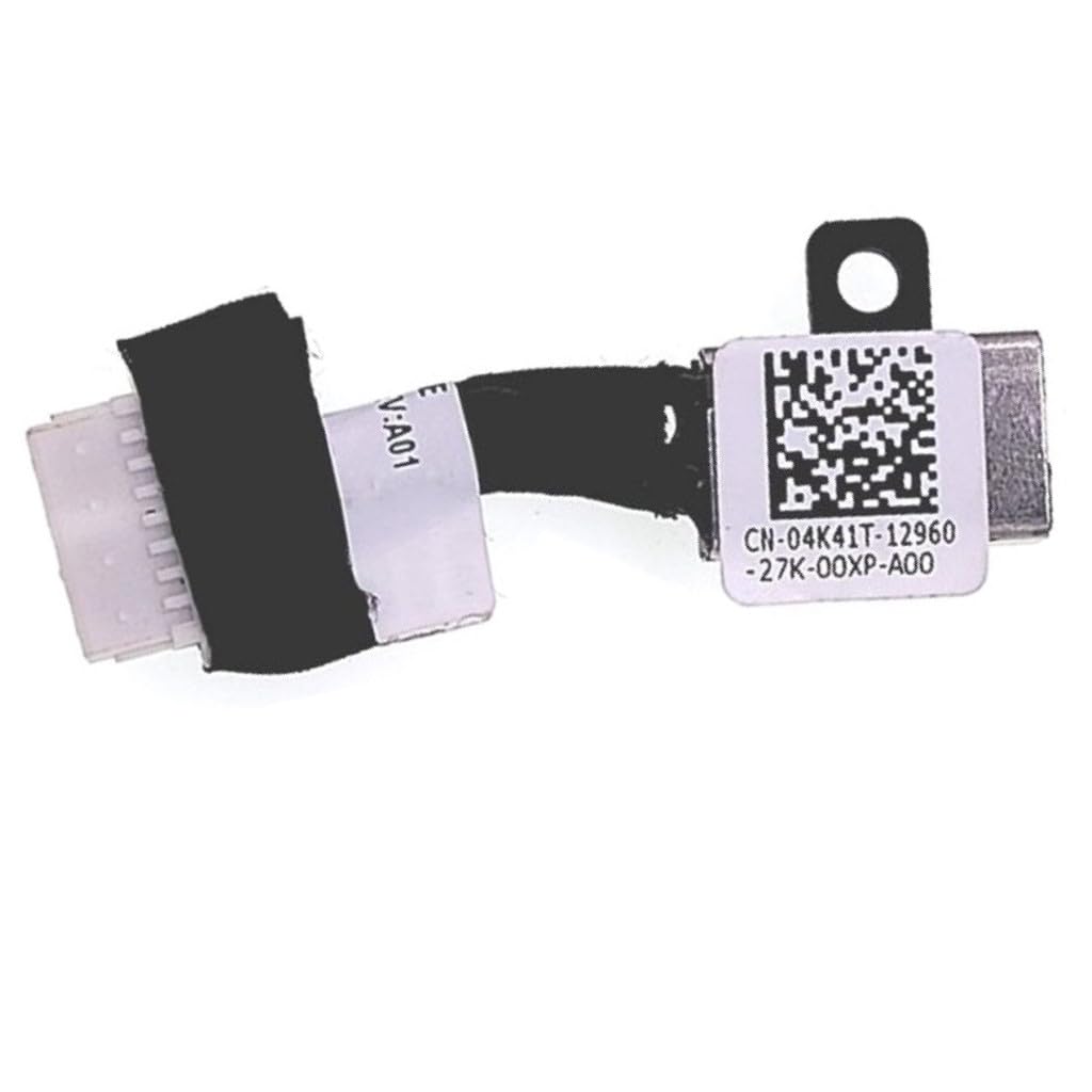 Phonsun Replacement Dc Power Jack Cable For Dell Latitude 13 3301 / Dell Inspiron Vostro 5390 5391 Cn 4K41T 04K41T 450.0Gw01.000