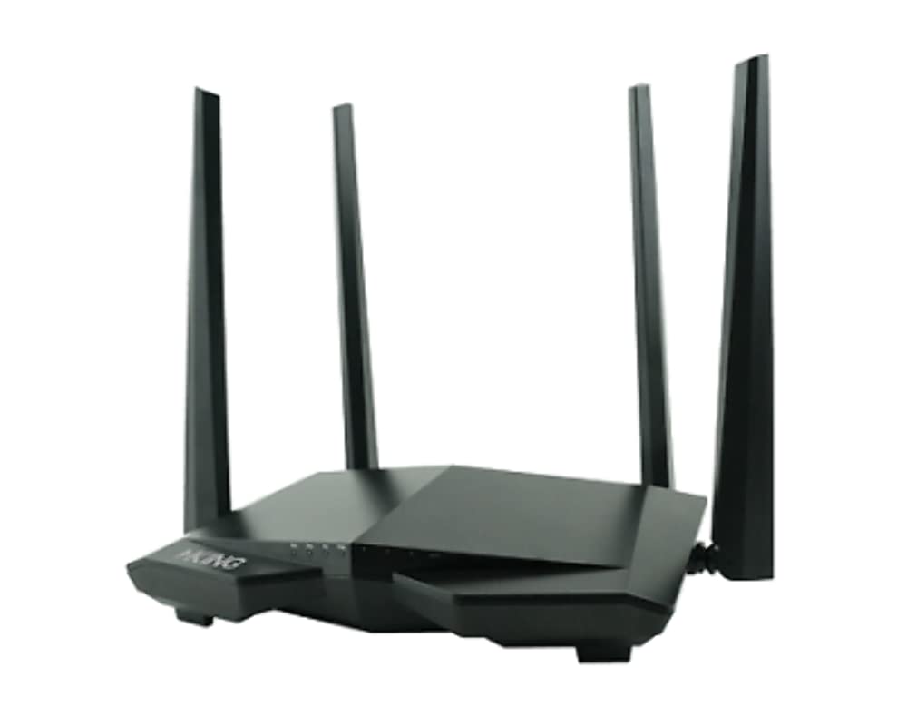 King Type Router KING KS1000 Swift Range Extender and WiFiMax Router , Black – Electroeshop