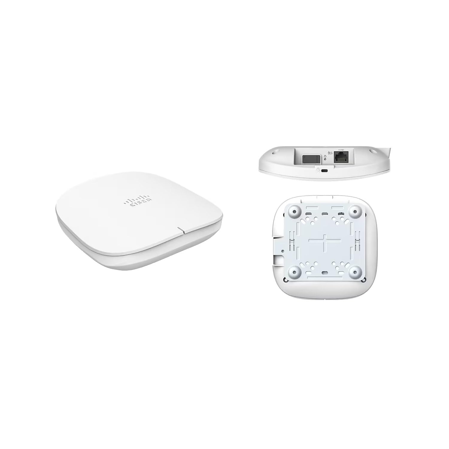 Cisco Business Ethernet 150Ax Wi Fi 6 2X2 Access Point 1 Gbe Port Dual Band  Ceiling Mount, Poe Injector Included, 3 Year Hardwa