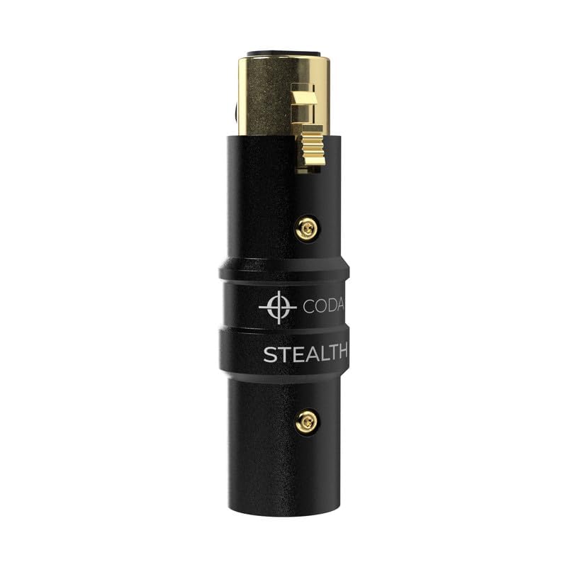 Coda Mb Stealth In Line Microphone Preamp, Active Booster For Dynamic And Ribbon Mics   Ultra Low Noise, Enhance And Add Clarity