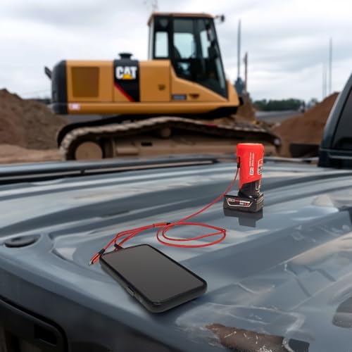 Tool Army M12 Usb Charger & Milwaukee Charger | M12 Power Source 48 59 1201, 49 24 2310 Compatible With M12 Milwaukee Heated Jac