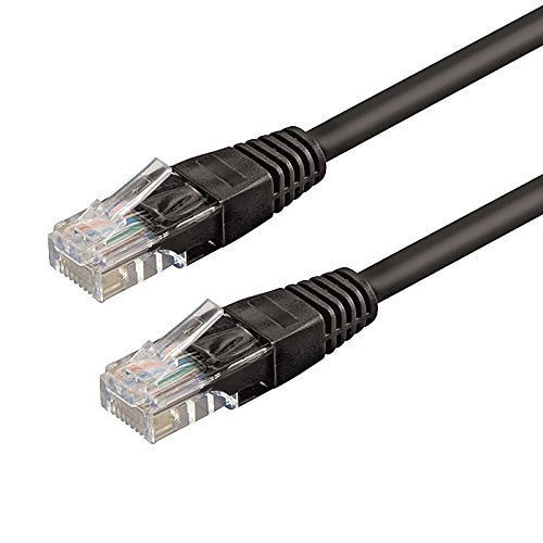 WP WPC-PAT-6U030BL networking cable - networking cables (Cat6, U/UTP (UTP), RJ-45, RJ-45, Male/Male, Black)