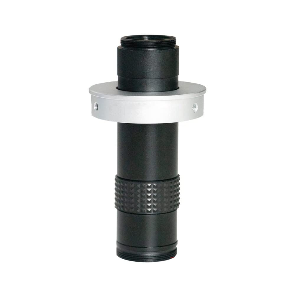 Microscope 48MP 4K 1080P H_DMI USB Industrial Video Digital Microscope Camera 130X Zoom C Mount Lens Cantilever Stand for Repair