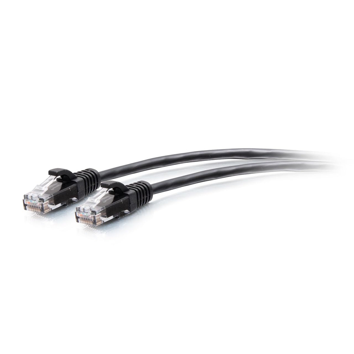 5Ft (1.5M) Cat6A Snagless Unshielded (Utp) Slim Ethernet Network Patch Cable   Black