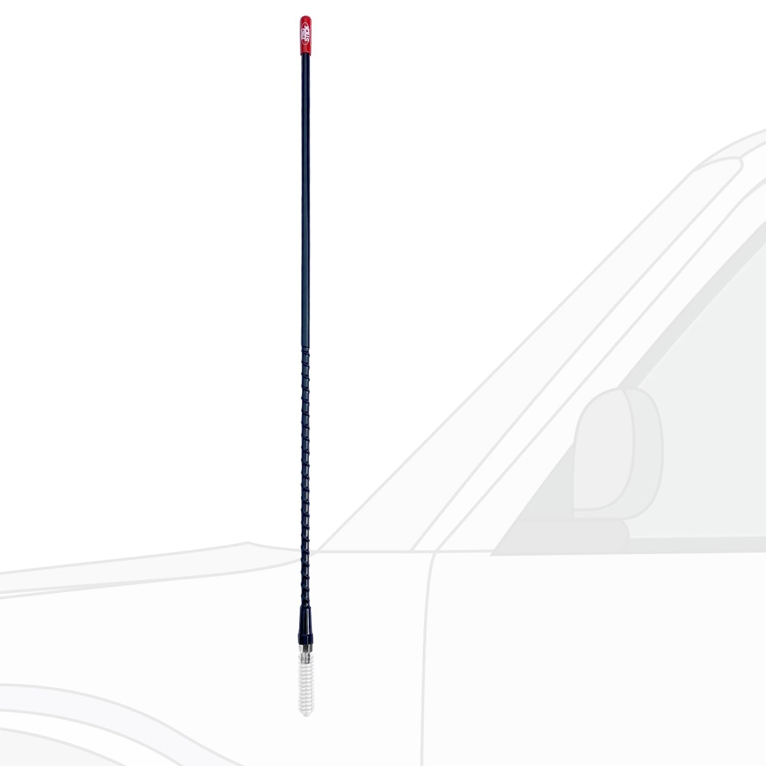 Prostick 2 Foot Fiberglass 1000 Watt   Black Cb Radio Antenna