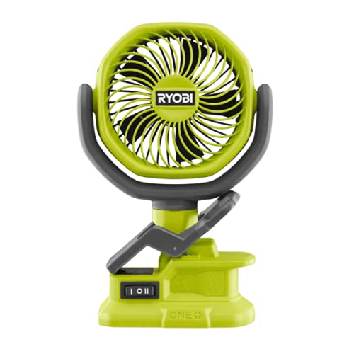 Birsppy Ryobi 18V One+ Cordless 4 In Clamp Fan (Tool Only)