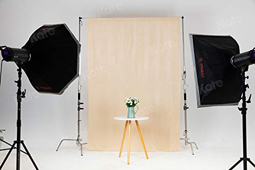 Kate 10Ft  12Ft Solid Beige Backdrop Portrait Photography Background For Photography Studio Children And Headshots Beige Backdro