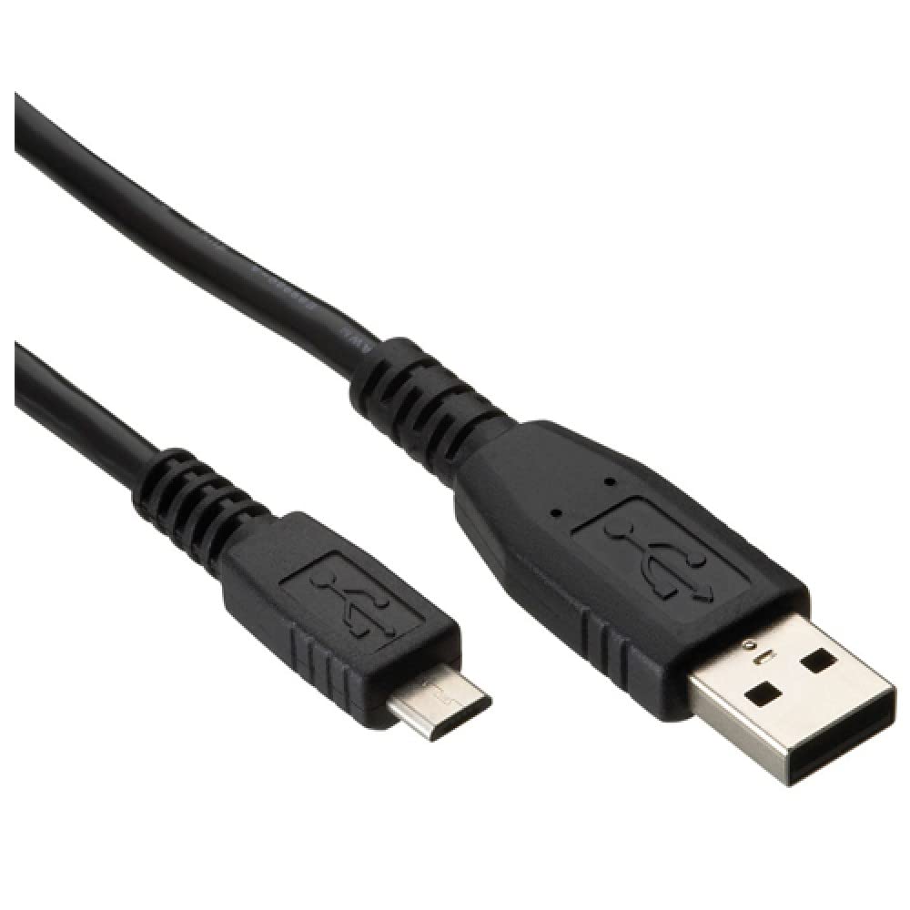 Synergy Digital Camera Usb Cable, Works With Canon Eos Rebel Sl3 Dslr Digital Camera, 3 Ft. Microusb To Usb (2.0) Data Usb Cable