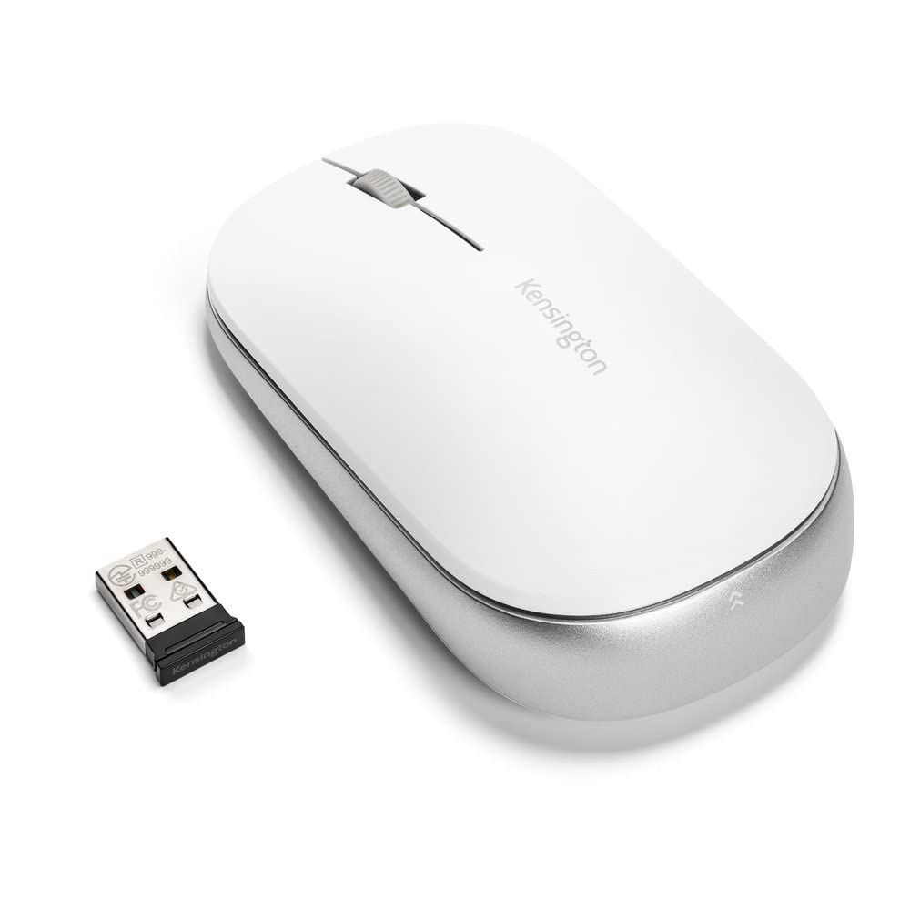 White Suretrack Wireless Mouse