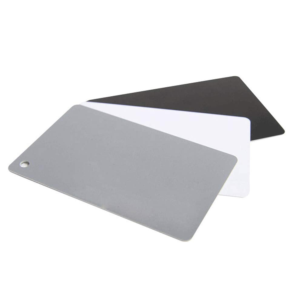 Grey Card White Balance Card 18% Exposure Photography Card Custom Color Calibration Dslr/Slr/Evil Camera Checker For Digital Pho